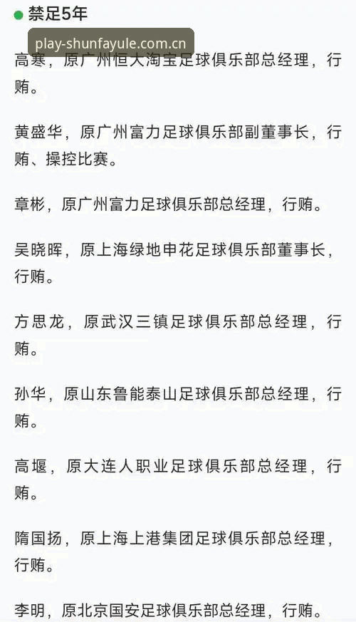 中国足协第三批禁足名单全面解析：65人受罚背后的行业整顿深度报告